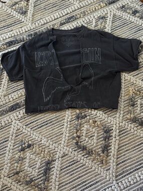 Led Zeppelin Cropped Tee - Casual Vintage Vibe